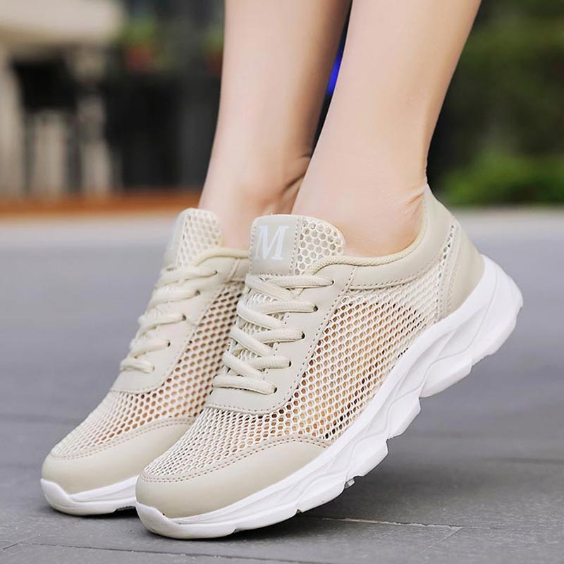 Japanese Lifestyle Products - Summer Breathable Sneakers Women Mesh Women's
