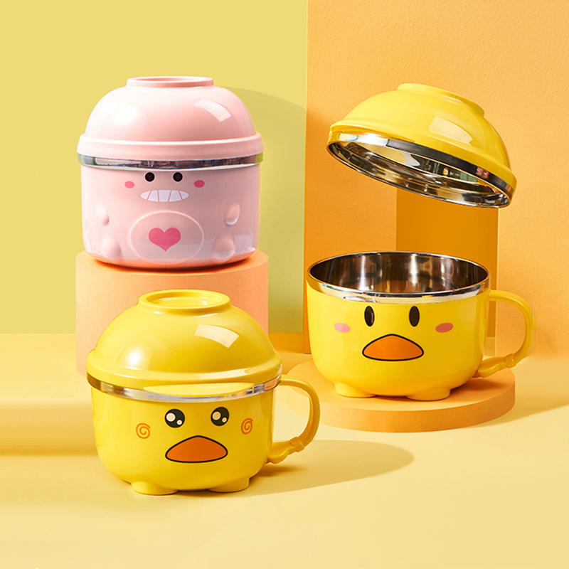 Matcha Bowl Chawan - 900/1200ml Cute Duck Ramen Bowl With