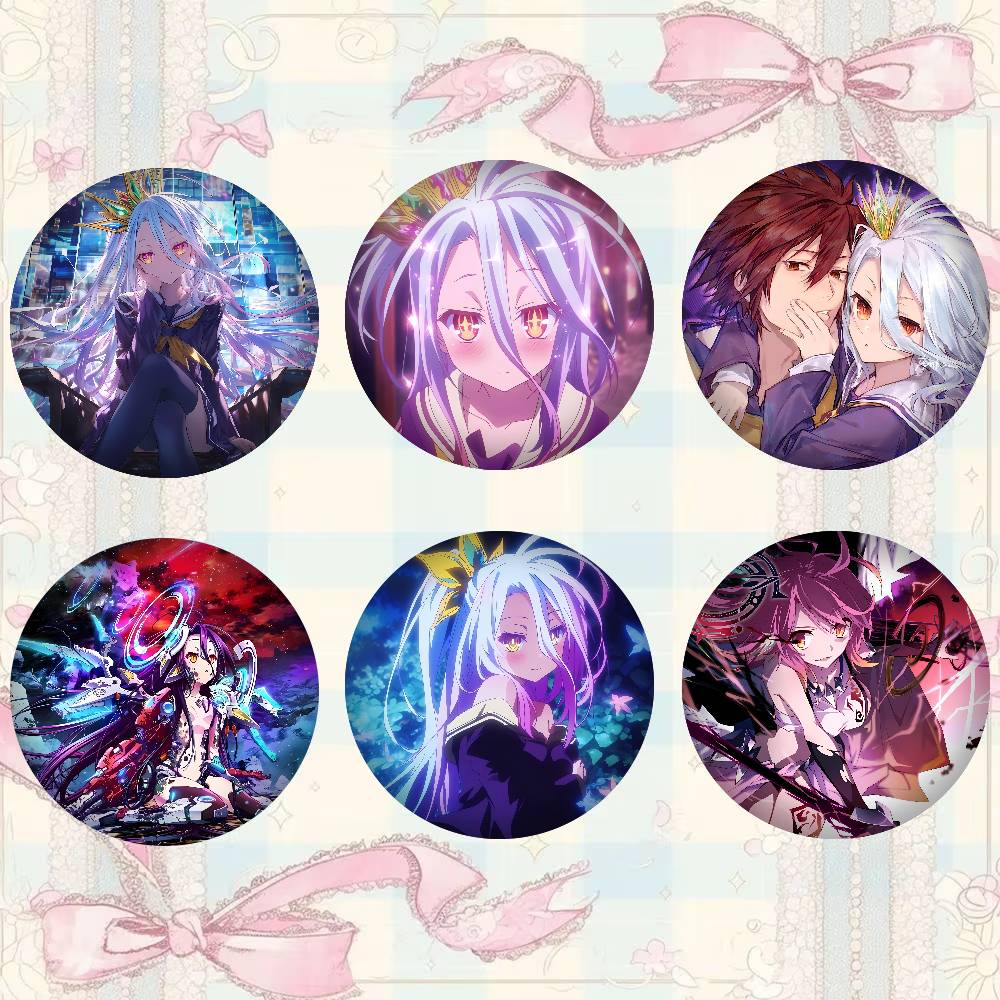 Japan Lifestyle - Anime NO G-GAME NO L-LIFE Badges
