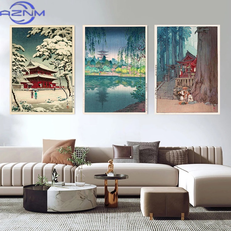AZNM Retro Ukiyo-e Traditional - Japanese Tokyo Lifestyle 评论和价格