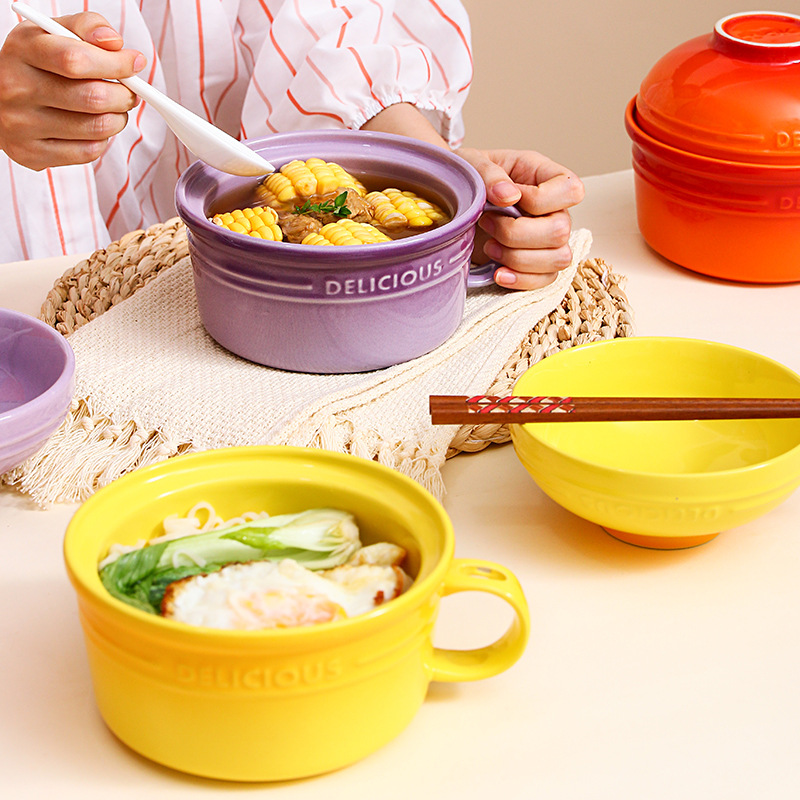 Rainbow Instant Noodle Bowl Cu - Matcha Bowl Chawan 评论和价格