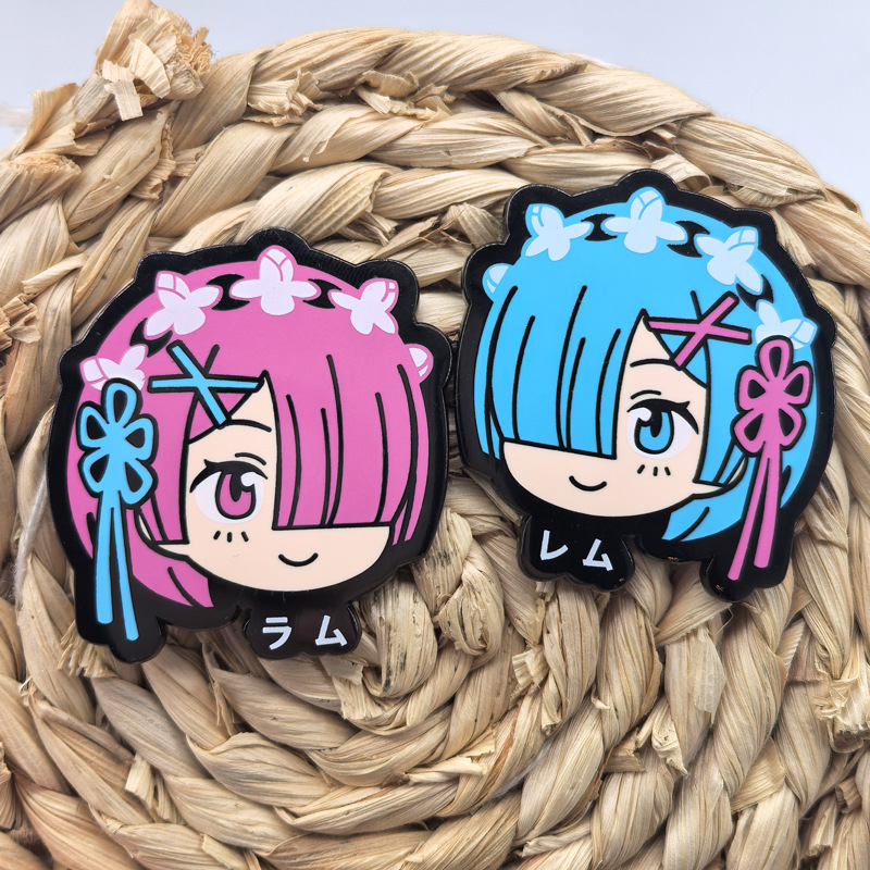 Ram Rem Metal Badges Anime Re: - Japan Lifestyle 评论和价格