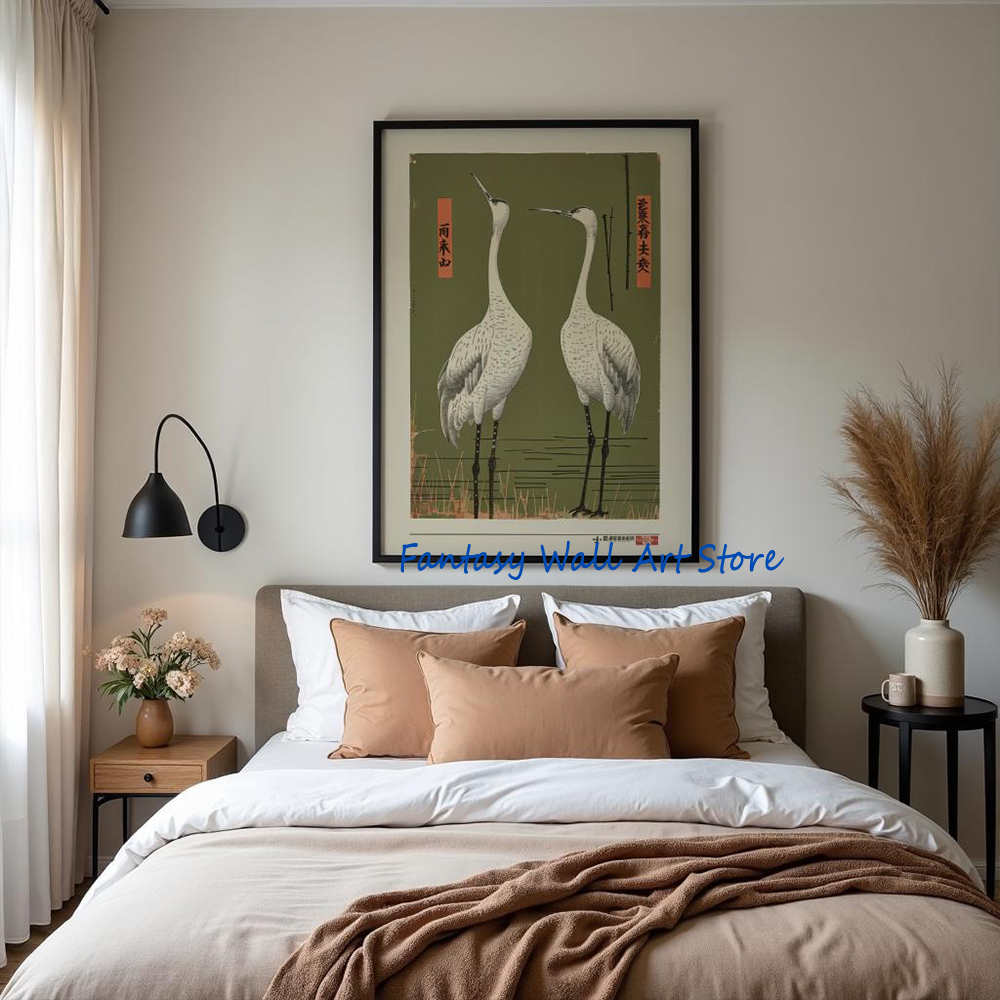 Birds Vintage Asian Traditiona - Japanese Lifestyle And Traditions 评论和价格