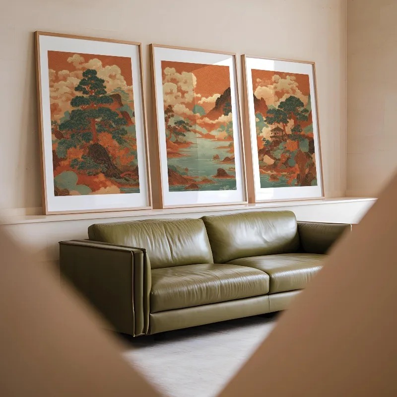3Pcs Vintage Japanese Ukiyo-e  - Japanese Living Lifestyle 评论和价格