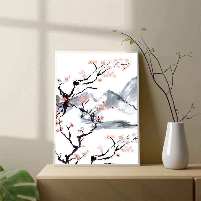 Japanese Style Cherry Blossom  - Japanese Living Lifestyle 评论和价格