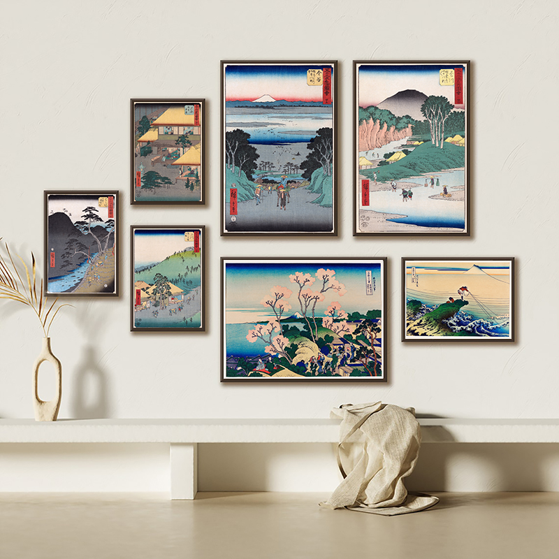 Japanese Prints Wall Art Canva - Japanese Lifestyle And Traditions 评论和价格