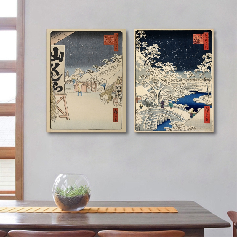 Japanese Prints Wall Art Canva - Japanese Lifestyle And Traditions 评论和价格