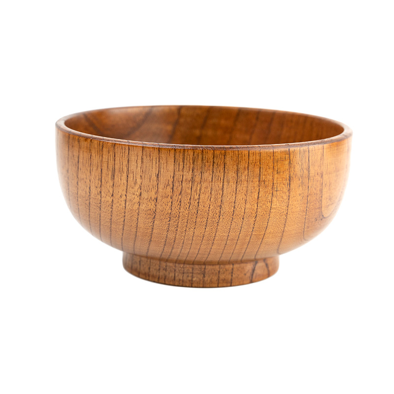 Small Japanese Wooden Rice Bow - Matcha Bowl Chawan 评论和价格