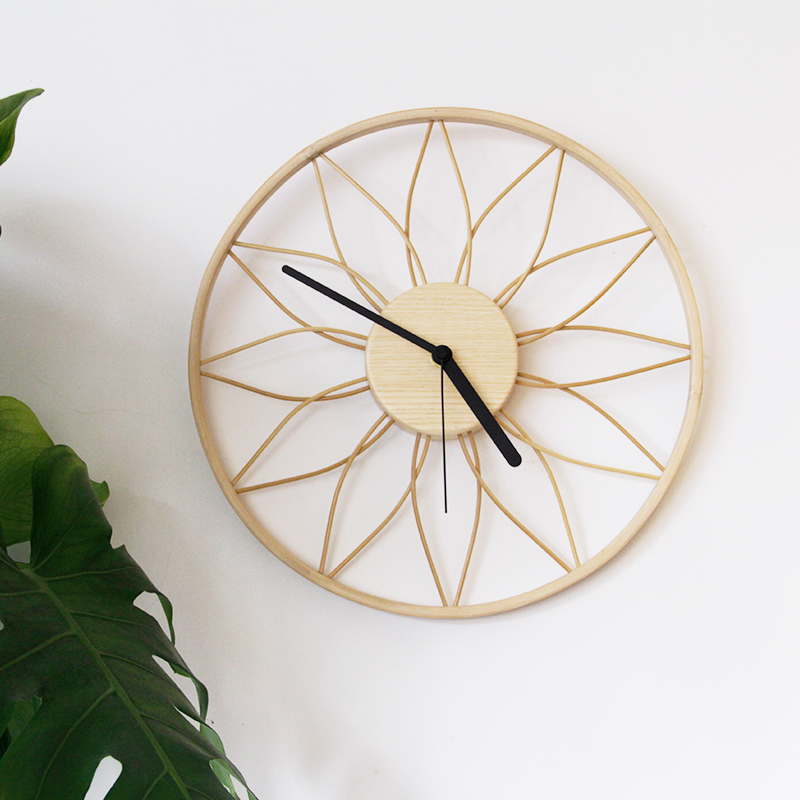 Japanese Simple Wall Clock Hig - Japanese Living Lifestyle 评论和价格