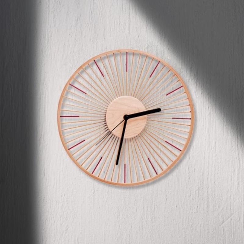 Japanese Simple Wall Clock Hig - Japanese Living Lifestyle 评论和价格