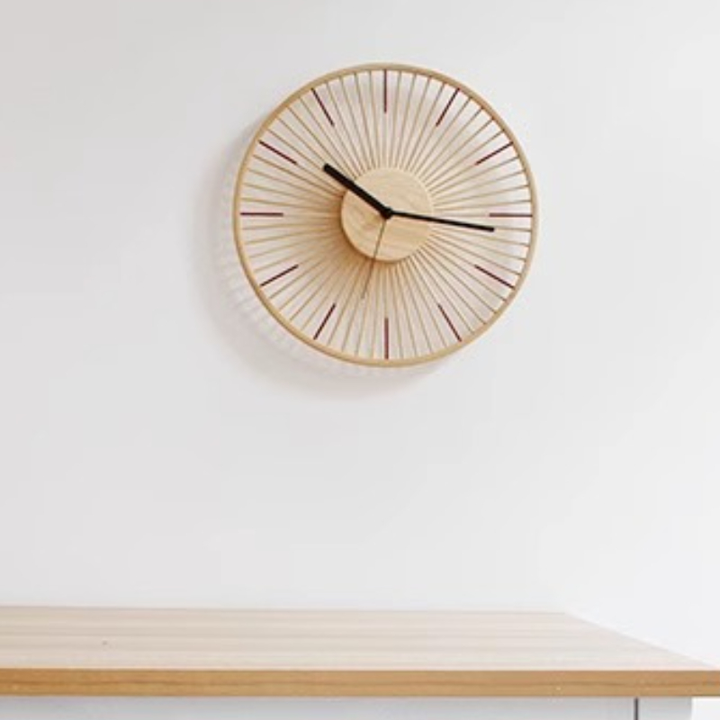 Japanese Simple Wall Clock Hig - Japanese Living Lifestyle 评论和价格